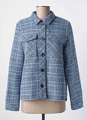 Veste casual coupe droite bleu STREET ONE femme