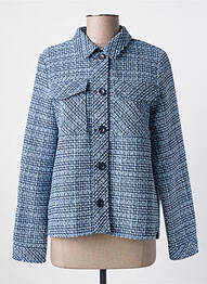 Veste casual coupe droite bleu STREET ONE femme