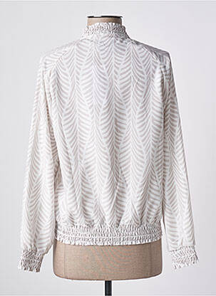 Blouson effet matière satinée beige TIFFOSI femme