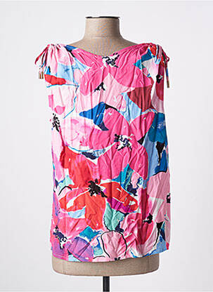 Top coupe fluide sans manche rose MOLLY BRACKEN femme