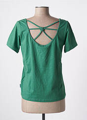 T-shirt vert TRANQUILLO pour femme seconde vue