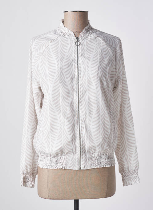 Blouson col col montant beige TIFFOSI femme