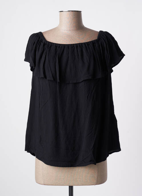 Blouse noir ICHI pour femme