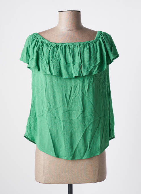 Blouse vert ICHI pour femme