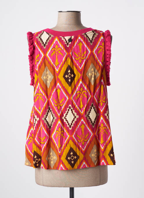 Top rose BSB pour femme