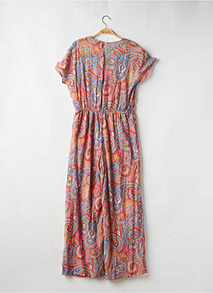 Combi-pantalon coupe fluide manches courtes orange MOLLY BRACKEN femme