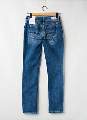 Jeans coupe droite stretch taille basse bleu STREET ONE femme