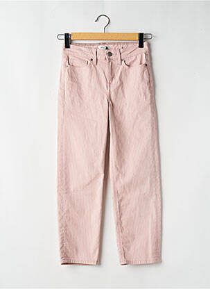 Pantalon 7/8 taille haute taille haute rose WHITE STUFF femme