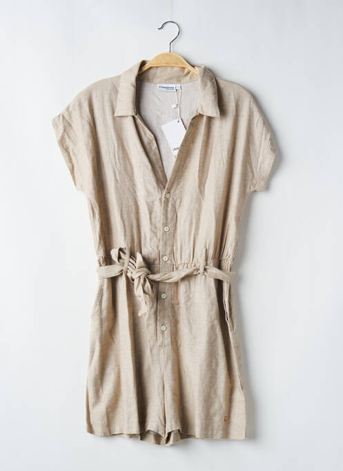 Combishort beige LES TROPEZIENNES PAR M.BELARBI pour femme