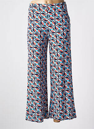 Pantalon large poches taille normale bleu SURKANA femme