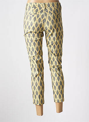 Pantalon 7/8 taille à pinces taille normale vert FREEMAN T.PORTER femme