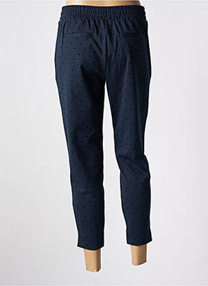 Pantalon 7/8 stretch taille normale bleu ICHI femme