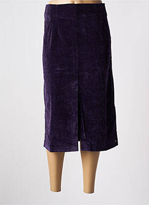 Jupe mi-longue violet SURKANA femme