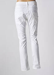 Jeans coupe slim blanc PLEASE pour femme seconde vue