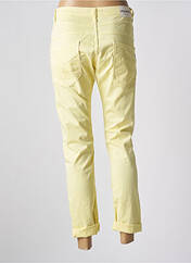 Jeans coupe slim jaune PLEASE pour femme seconde vue