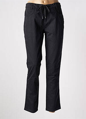 Pantalon slim taille basse taille basse noir STREET ONE femme