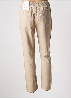 Jogging slim taille normale beige STREET ONE femme