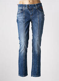Jeans coupe slim taille basse taille basse bleu STREET ONE femme