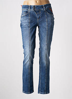 Jeans coupe slim stretch taille basse bleu STREET ONE femme