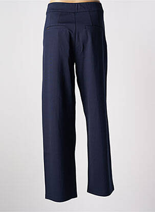Pantalon large poches taille haute bleu STREET ONE femme