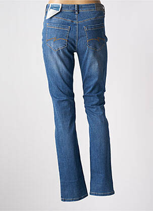 Jeans coupe slim effet usé délavé taille basse bleu STREET ONE femme