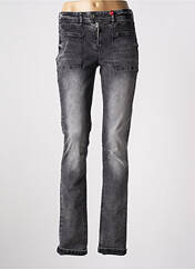 Jeans coupe slim gris STREET ONE pour femme seconde vue