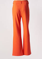 Pantalon flare orange GEISHA pour femme seconde vue