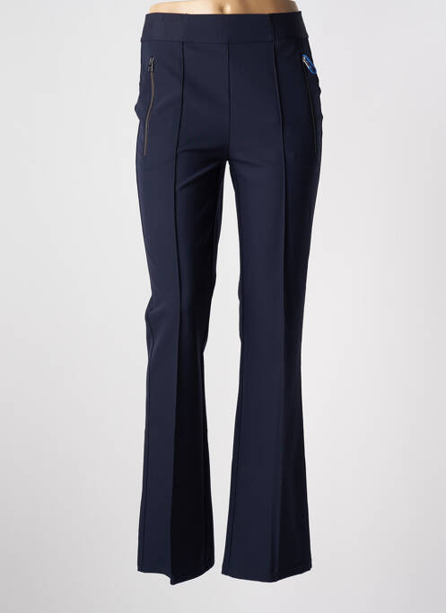 Pantalon flare bleu STREET ONE pour femme