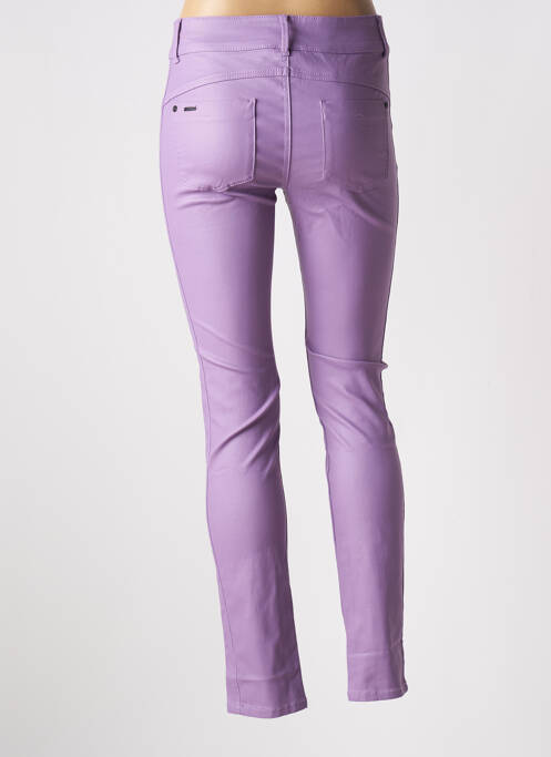 Pantalon slim violet STREET ONE femme