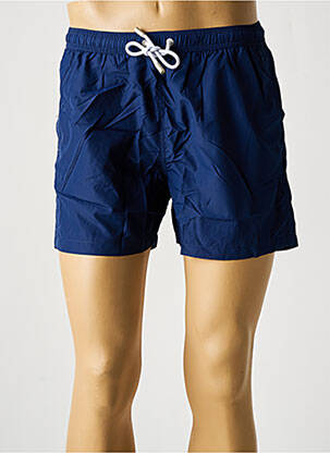 Short de bain tissage popeline bleu fonce DAN JOHN homme