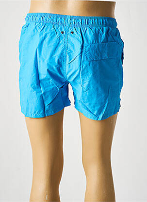 Short de bain tissage popeline bleu DAN JOHN homme