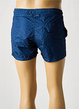 Short de bain tissage popeline bleu DAN JOHN homme