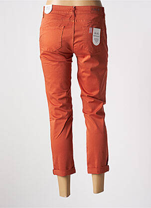 Pantalon 7/8 fermeture zippée sous rabat boutonné orange LIU  JO femme