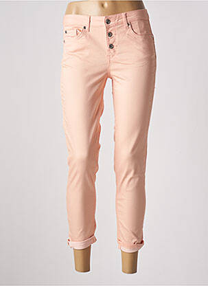 Pantalon 7/8 poches rose LIU  JO femme