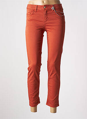 Pantalon 7/8 orange LIU  JO pour femme