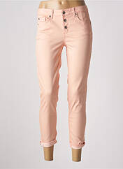 Pantalon 7/8 rose LIU  JO pour femme seconde vue