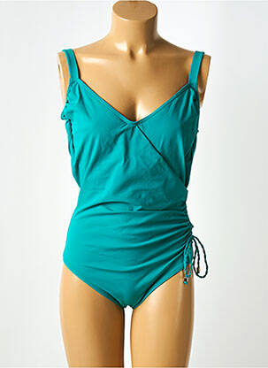 Maillot de bain 1 pièce haut soutien-gorge emboitant haut soutien-gorge emboitant bleu MAISON LEJABY femme