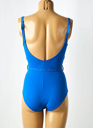 Maillot de bain 1 pièce haut soutien-gorge emboitant haut soutien-gorge emboitant bleu MAISON LEJABY femme
