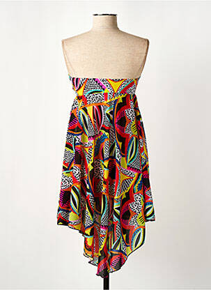 Robe de plage sans manche rouge ANTIGEL femme