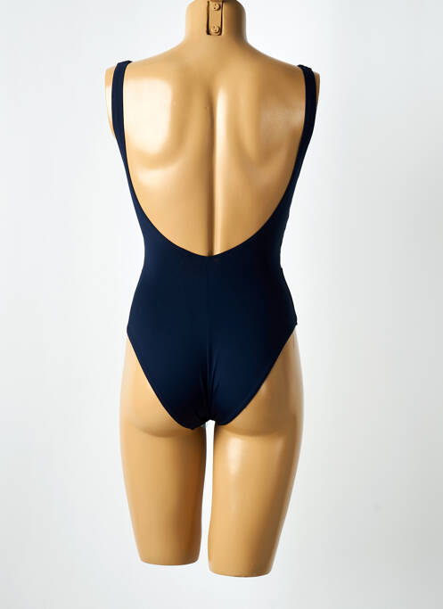 Maillot de bain 1 pièce bleu ANTIGEL pour femme