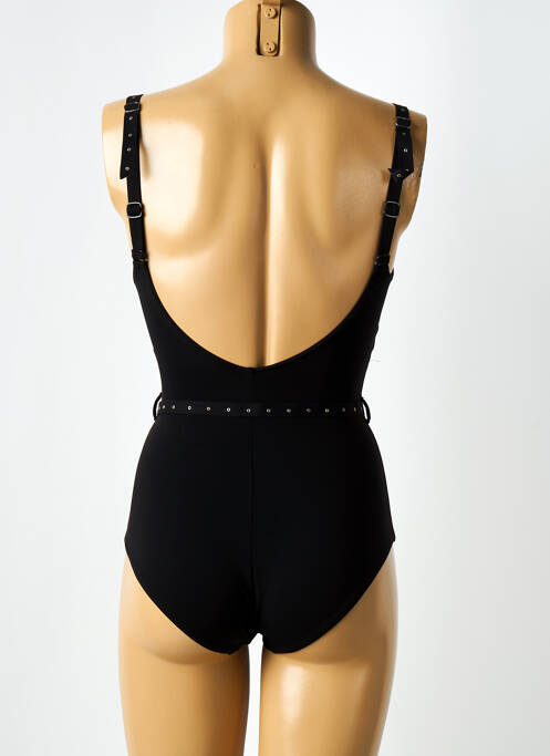 Maillot de bain 1 pièce noir MAISON LEJABY pour femme