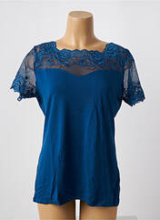 Top bleu JANIRA pour femme seconde vue