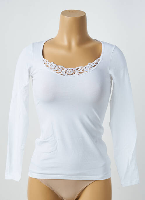 Top blanc JANIRA pour femme