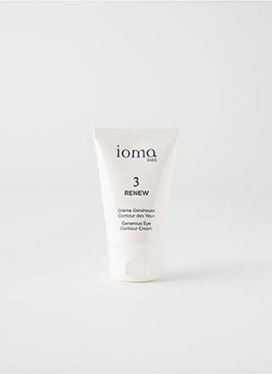 Soin du visage blanc IOMA femme