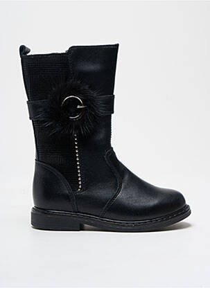 Bottes chiquet chiquet noir BOPY fille