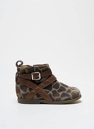 Bottines/boots chiquet chiquet marron POM D'API fille