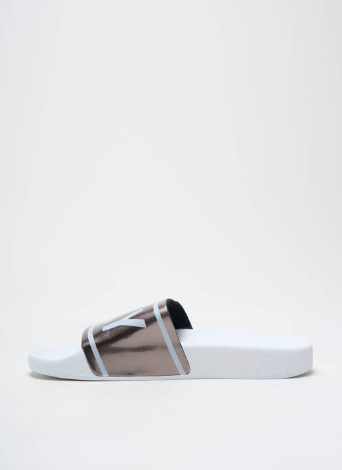 Mules/Sabots argent THE WHITE BRAND pour enfant