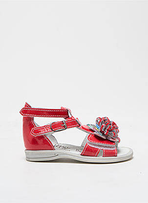Sandales/nu pieds tissage vernis bout ouvert rose BELLAMY fille