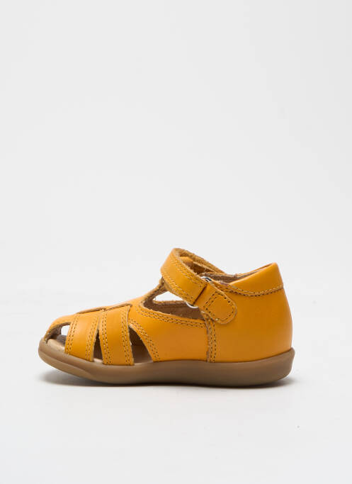 Sandales/Nu pieds jaune SHOO POM pour garçon