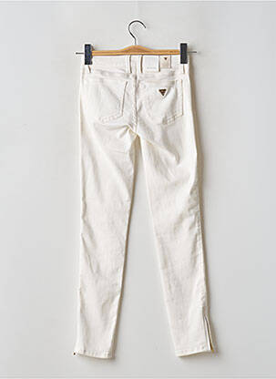 Jeans skinny taille normale taille normale blanc GUESS femme